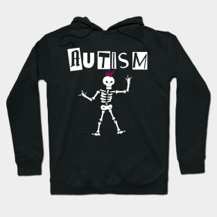 Autism Skeleton Meme Hoodie